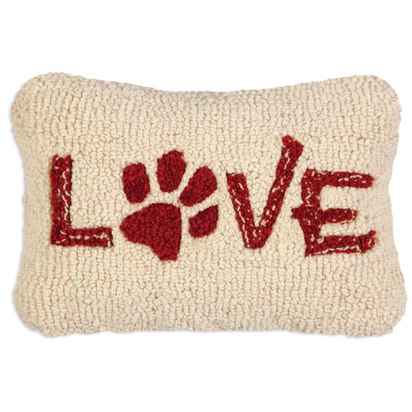 Chandler 4 Corners Love Paw 8 x 12 Pillow