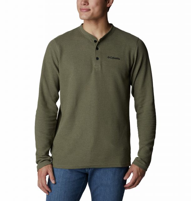 Columbia Men's Pine Peak&trade; Waffle L/S Henley