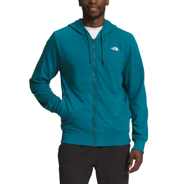 The North Face Men's Simple Logo Fleece Full Zip Hoodie