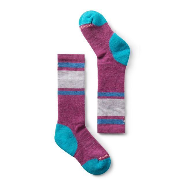 Smartwool Kids' Wintersport Full Cushion Stripe OTC Socks