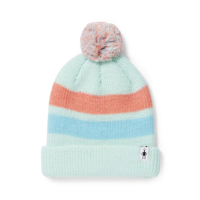 Smartwool Kids' Stripe Pom Beanie