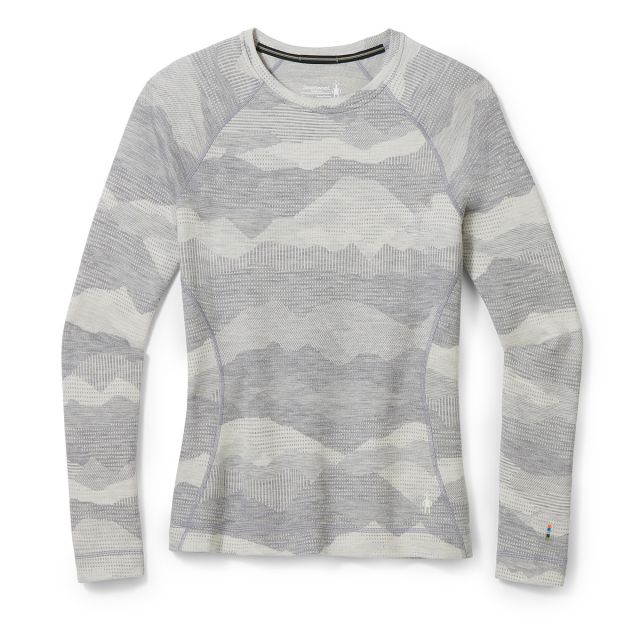 Smartwool Women's Classic Thermal Merino Base Layer Patterned Crew