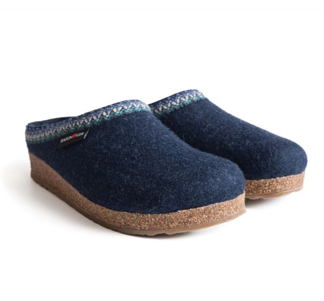 Haflinger Women's Zig Zag Wool Clog