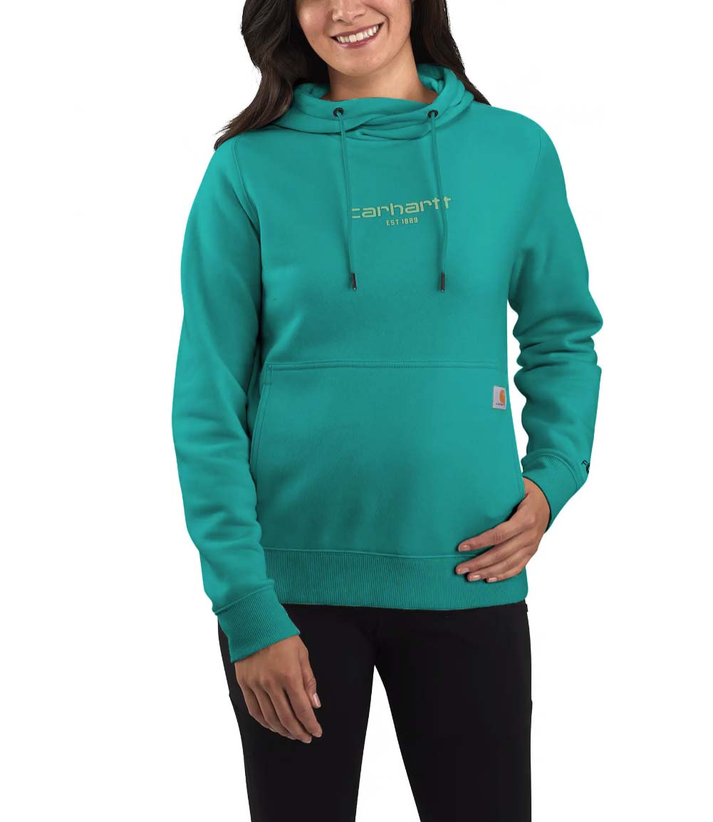 Carhartt Women's Carhartt Force&reg; Relaxed Fit Lightweight Graphic Hoodie