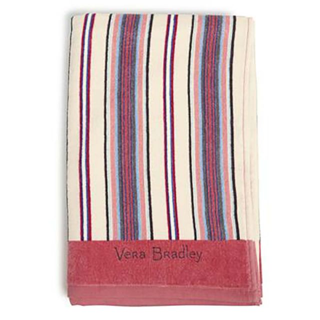 Vera Bradley Beach Towel-Bohemian Stripe