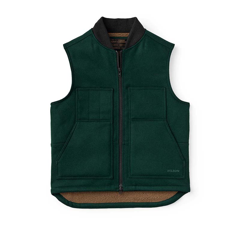 Men's wool work vest outlet