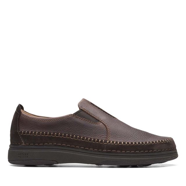 Clarks Men's Nature 5 Walk Dark Brown Combi