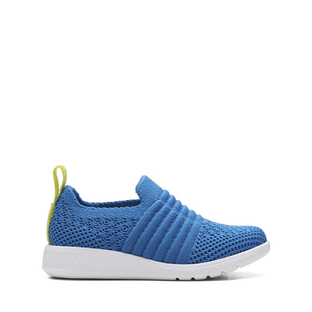 Clarks Kid's Ezra Walk T. Blue Textile