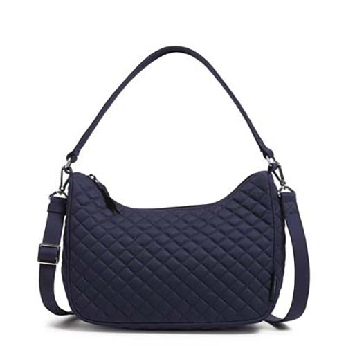 Vera Bradley Frannie Crescent Crossbody Bag -Classic Navy