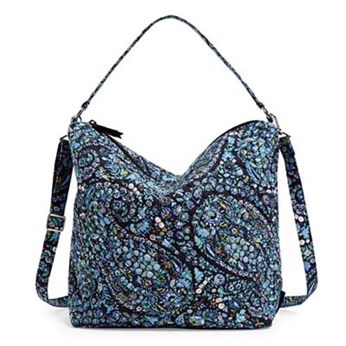 Vera Bradley Oversize Hobo Bag-Dreamer Paisley