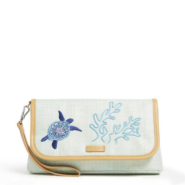 Vera Bradley Straw RFID Wristlet