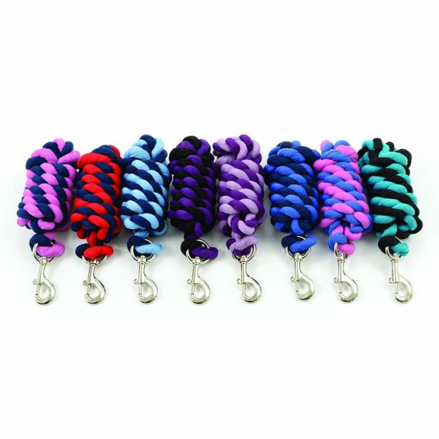 Shire Two Tone Headcollar Lead Rope