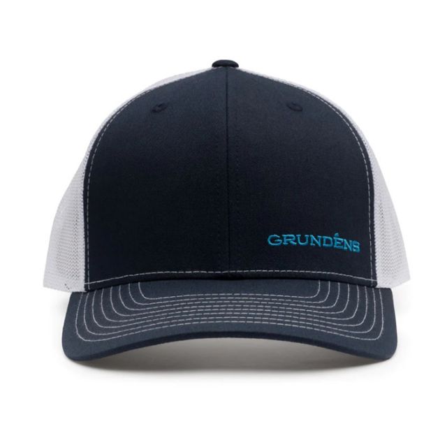 Grundens Offset Embroidered Trucker Hat