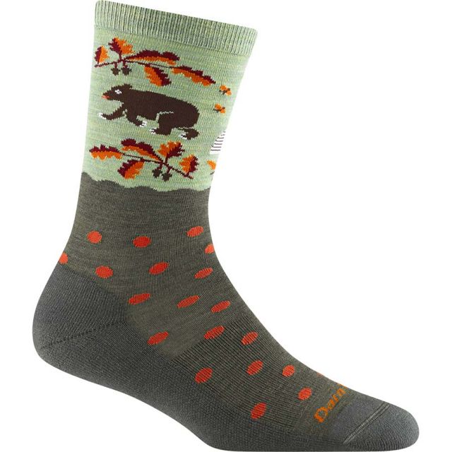 Darn Tough Women's Wild Life Crew Lightweight Lifestyle Sock