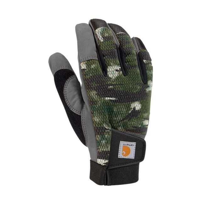 Carhartt Men's Synthetic Leather High Dexterity Touch Sensitive Secure Cuff Glove