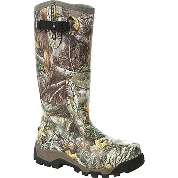 Rocky Men's Sport Pro Pull-On Rubber Snake Boot