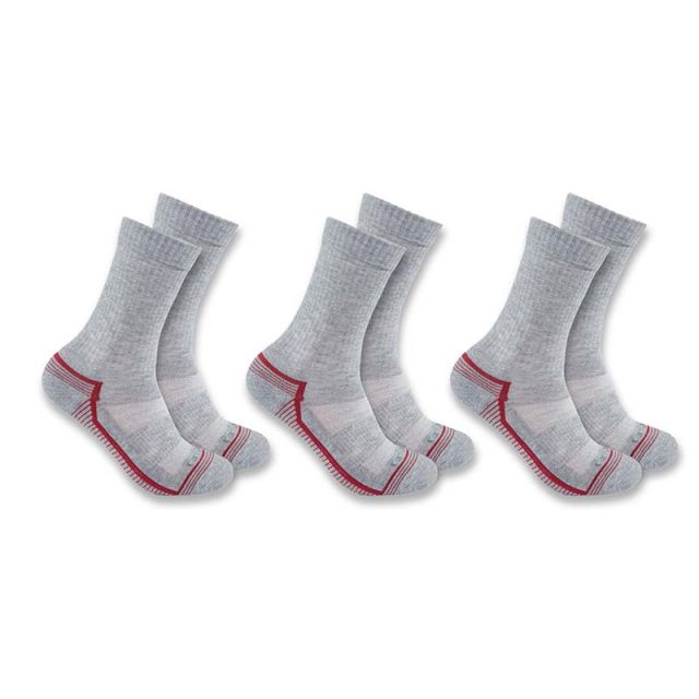 Carhartt Women's Force&reg; Midweight Crew Sock 3 Pack