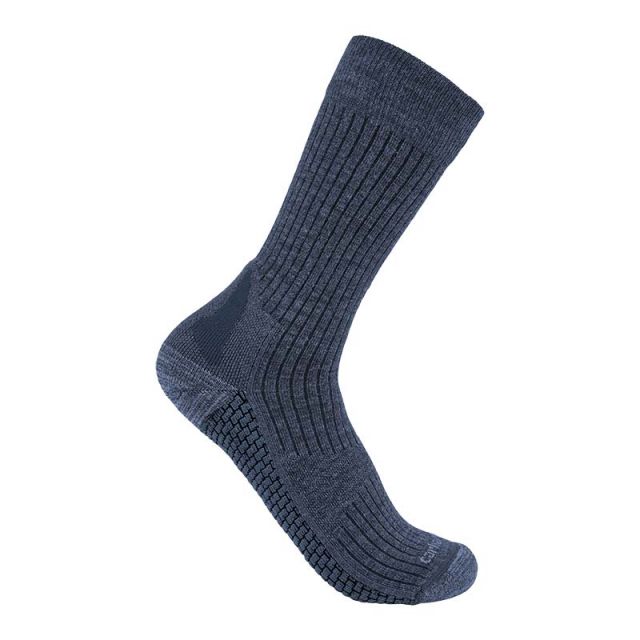 Carhartt Women's Force&reg; Grid Midweight Merino Wool Blend Crew Sock