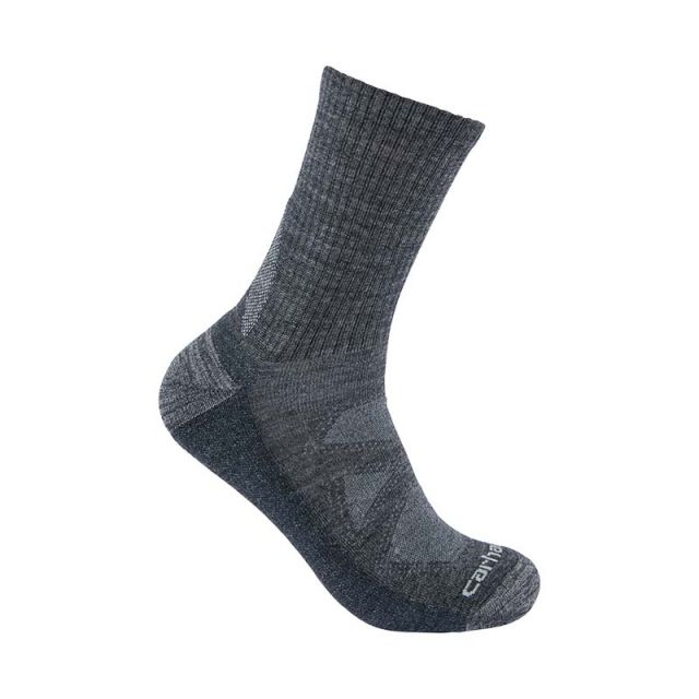 Carhartt Men's Midweight Merino Wool Blend Short Crew Sock