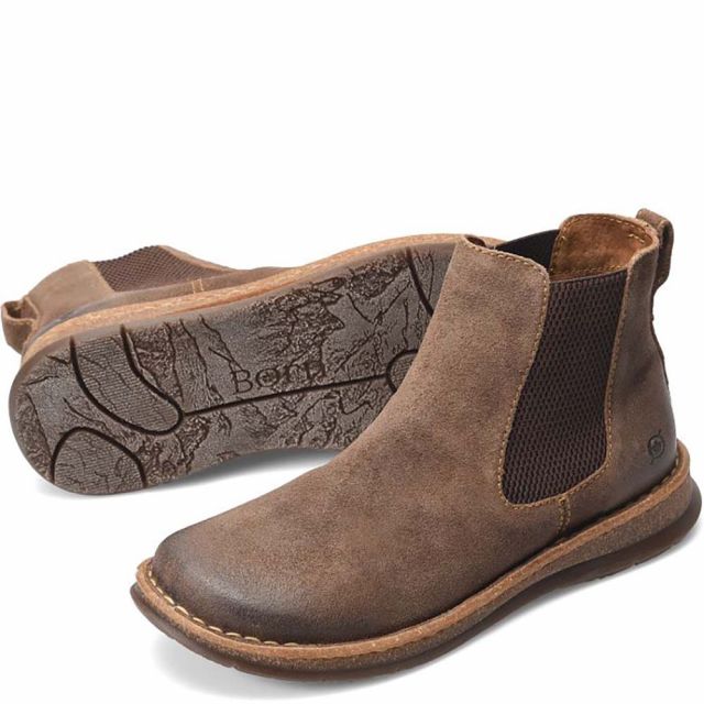 Born Men's Brody - Taupe Avola Distressed (Tan)