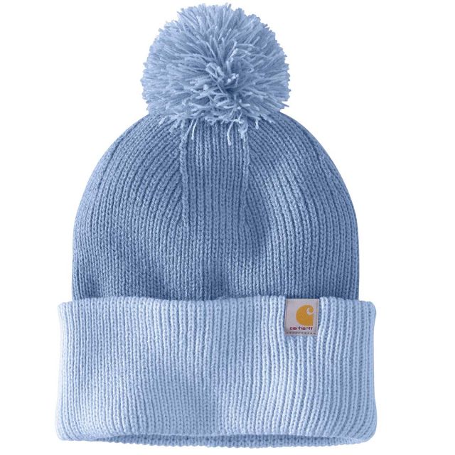 Carhartt Women's Knit Pom-Pom Cuffed Beanie