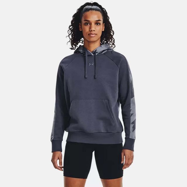 Under Armour Women's Rival Fleece Blocked Hoodie