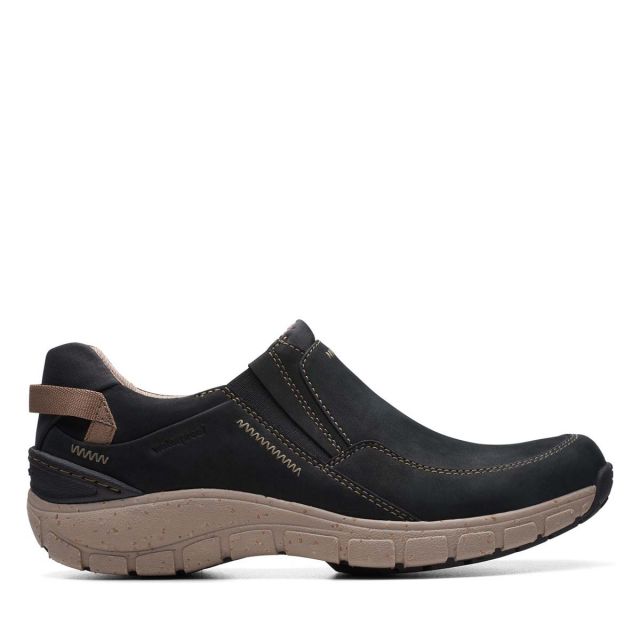 Clarks Women's Wave PlateauAP - Black Nubuck