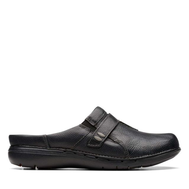 Clarks Women's Un Loop Ease - Black Leather