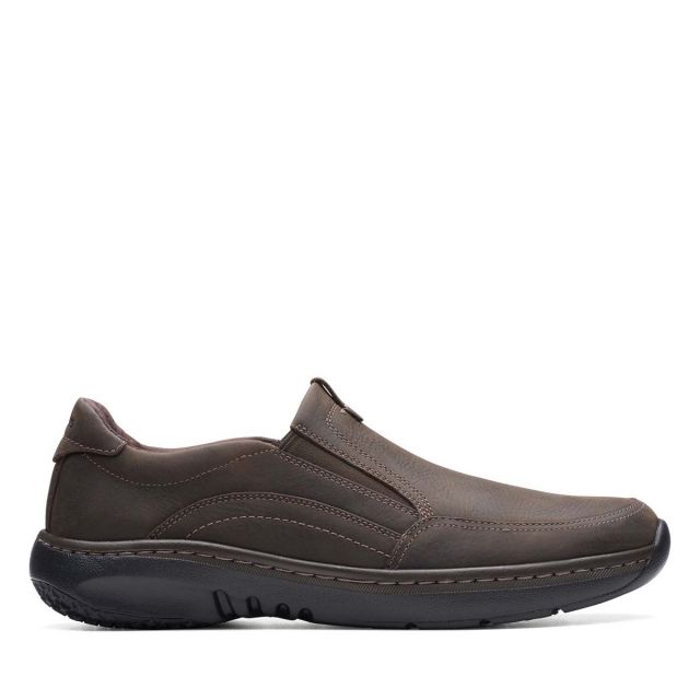 Clarks Men's Pro Step - Dark Brown Tumbled