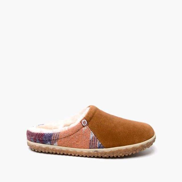 Minnetonka Women's Tahoe -Brown Multi