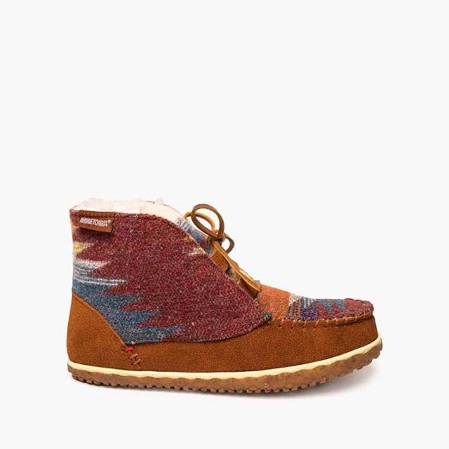 Minnetonka Women's Torrey - Brown Multi- Wide