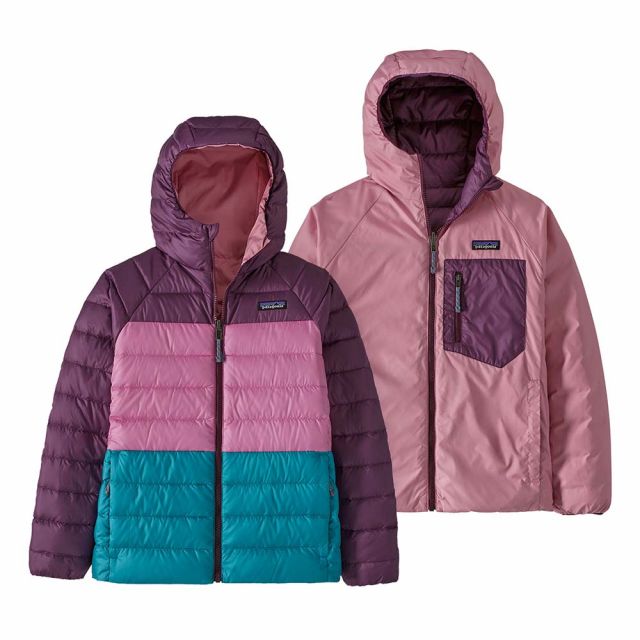 Patagonia Kids' Reversible Down Sweater Hoody