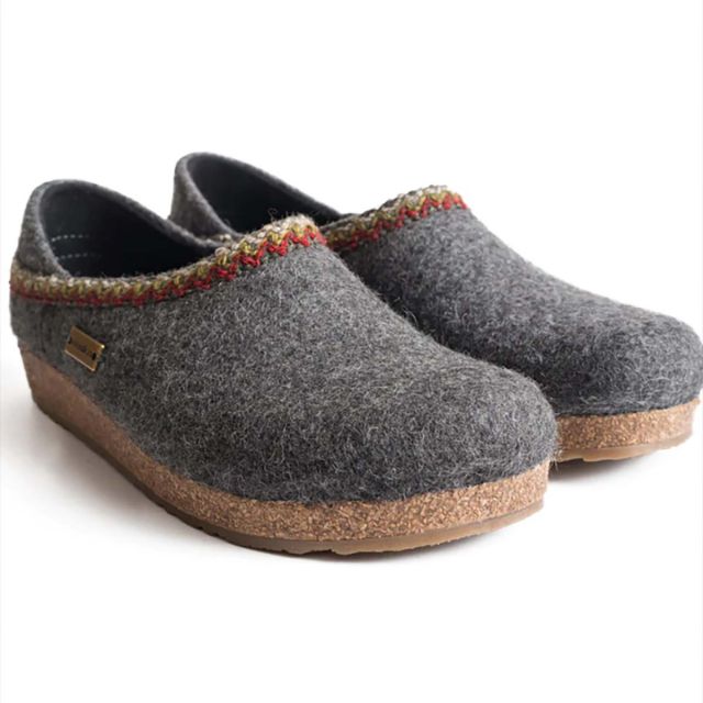 Haflinger Women's GZH ZigZag Wool Clog