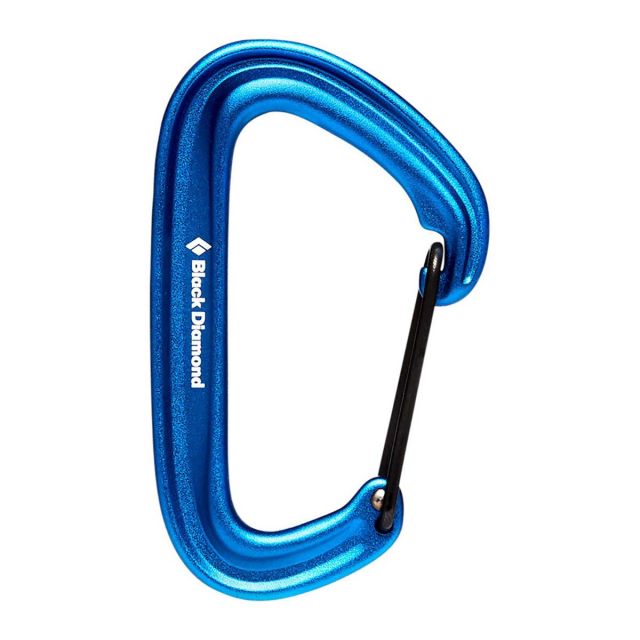 Black Diamong Litewire Carabiner - Blue