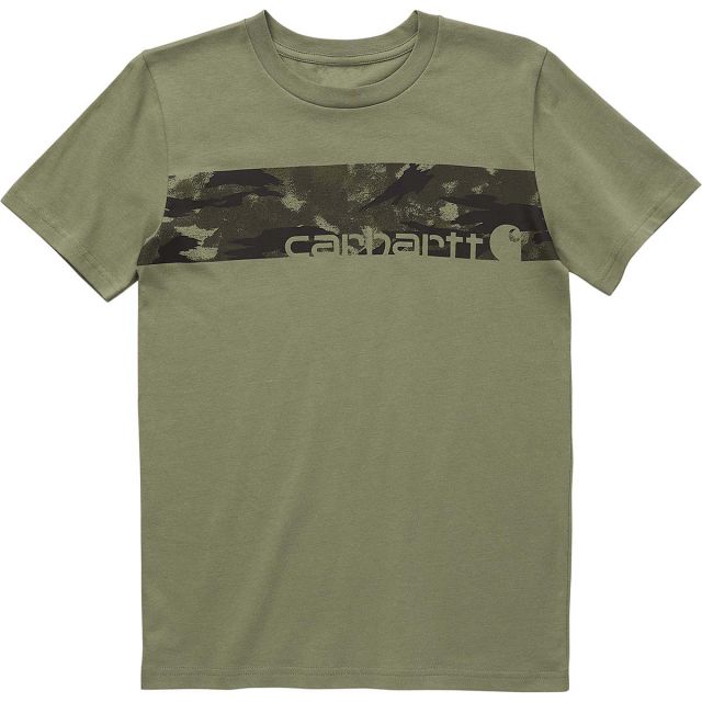 Carhartt Kids' Short-Sleeve Camo Stripe T-Shirt
