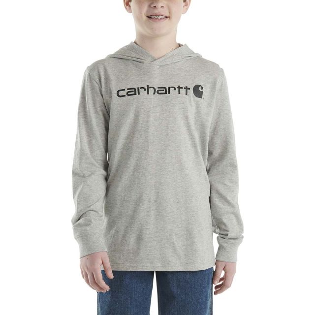 Carhartt Kids' Long Sleeve Hooded Graphic T-Shirt