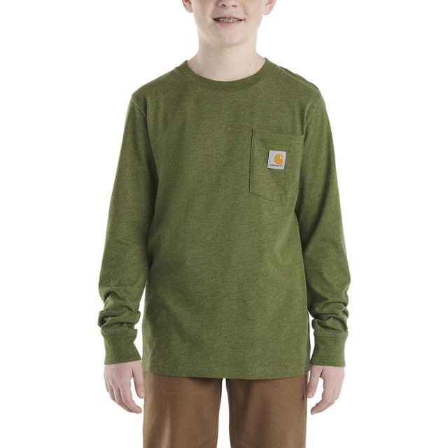 Carhartt Kids' Long Sleeve Dog Pocket T-Shirt