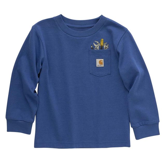 Carhartt Kids' Long Sleeve Tool Pocket T-Shirt