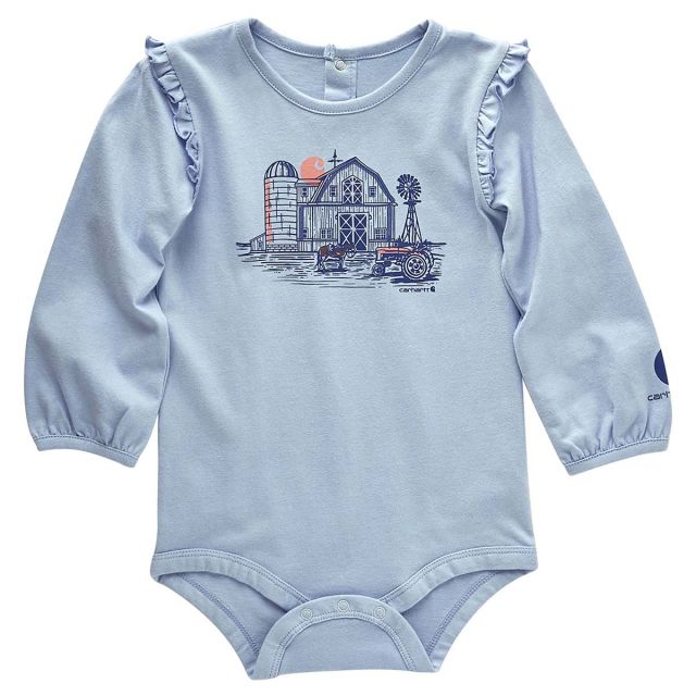 Carhartt Kid's Long Sleeve Farm Bodysuit