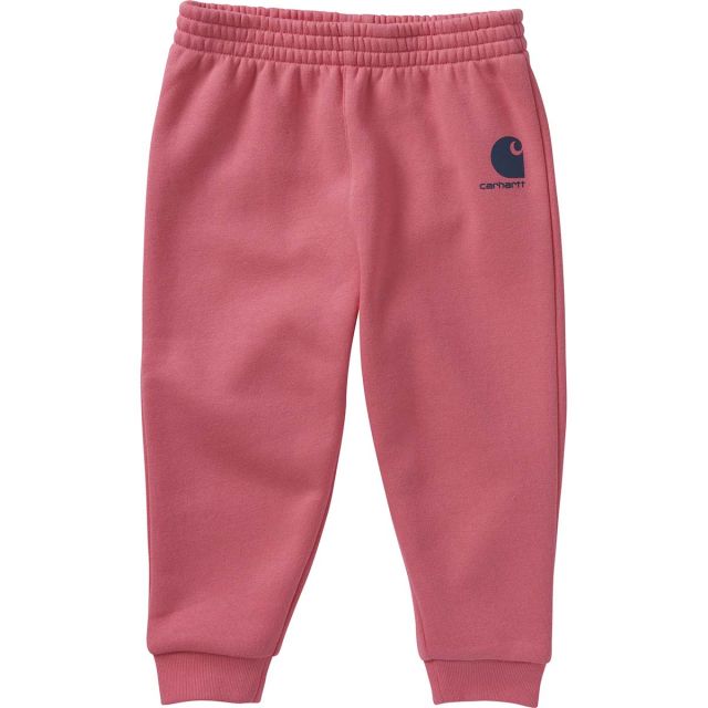 Carhartt Kids' Elastic Waist Fleece Logo Pant