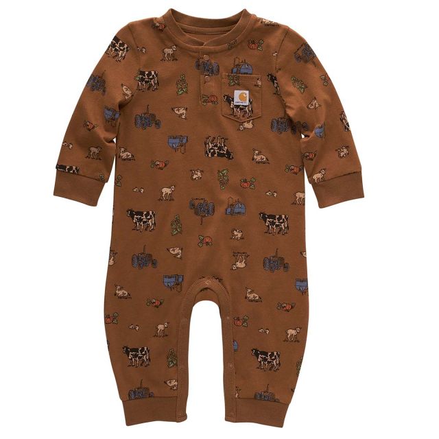 Carhartt Kids' Long Sleeve Printed Coverall