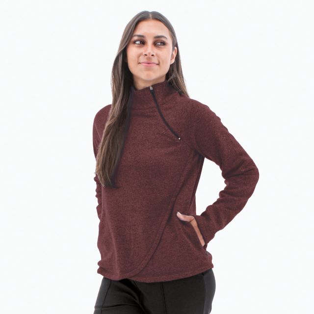 Aventura Women's Harlow Zip Neck Fleece