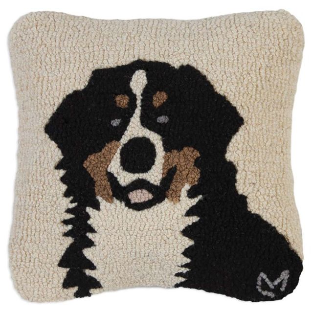 Chandler 4 Corner Bernese Mountain Dog - 14 X 14 Pillow