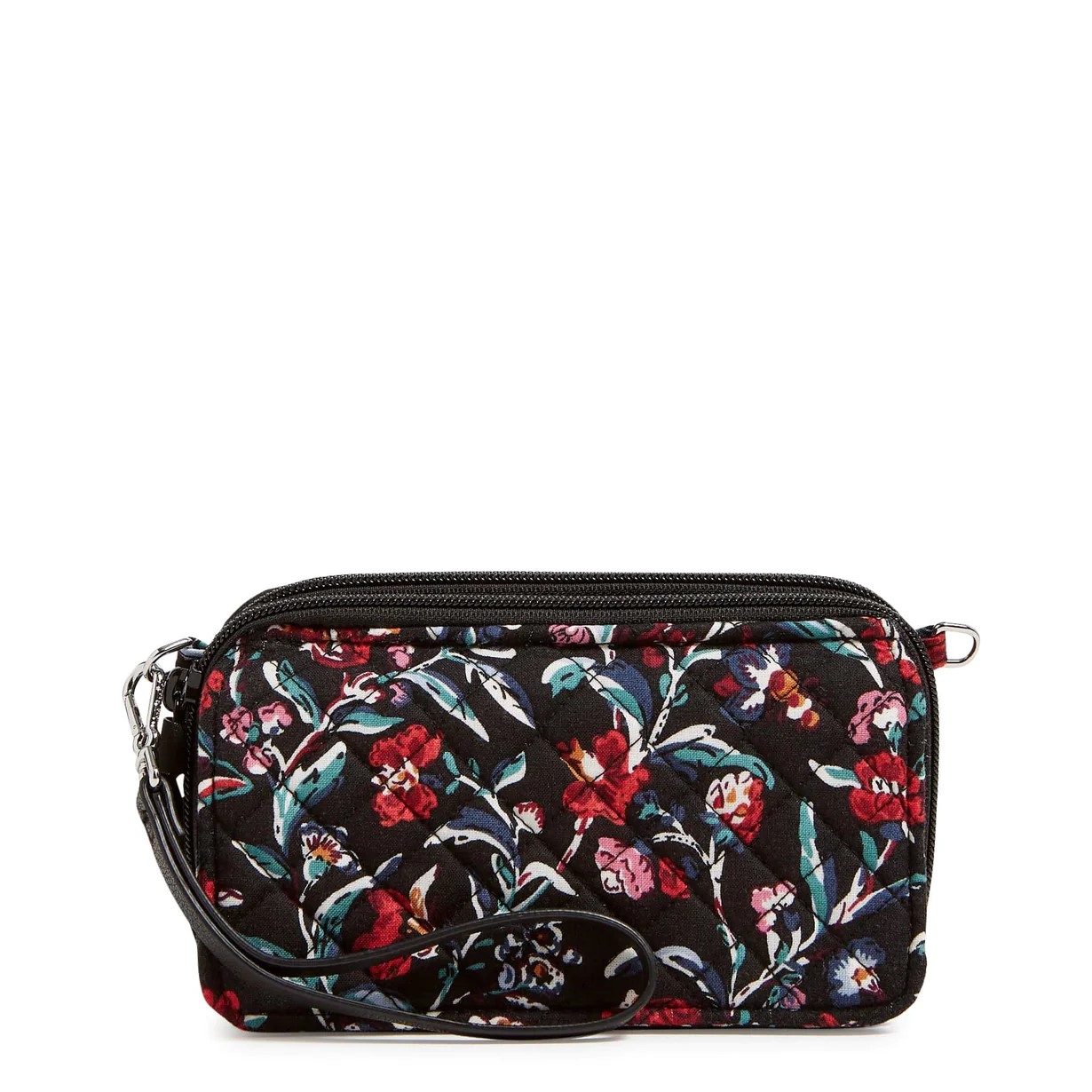 Vera Bradley RFID All in One Crossbody Perennials Noir Vermont Gear Farm Way