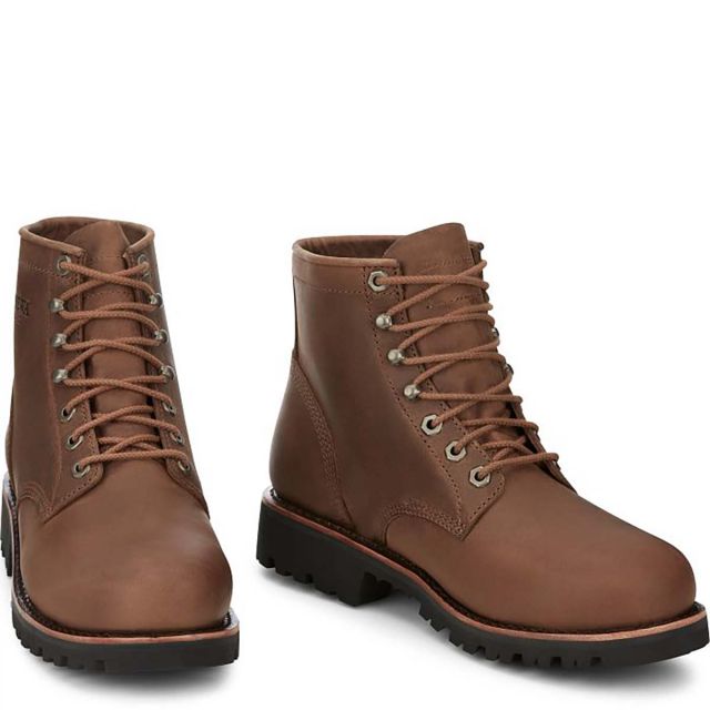 Chippewa Men's Classic 2.0 6" Bourbon Brown Steel Toe Limited Edition