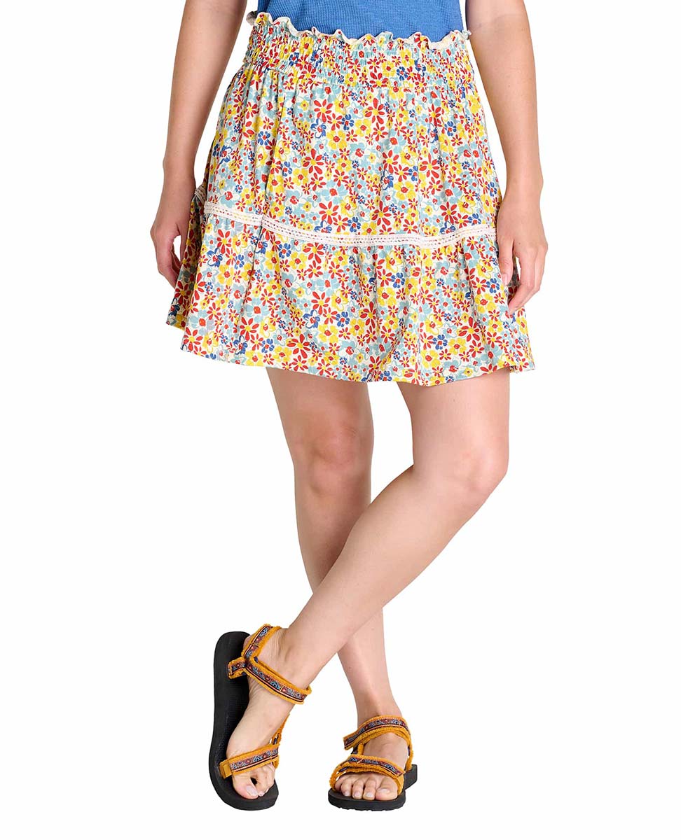 Toad & Co Women's Marigold Ruffle Skirt