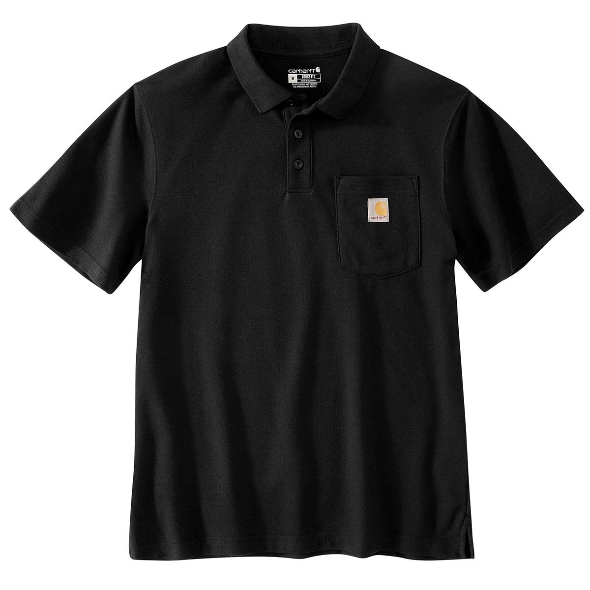 Carhartt Loose Fit Midweight Short-Sleeve Pocket Polo