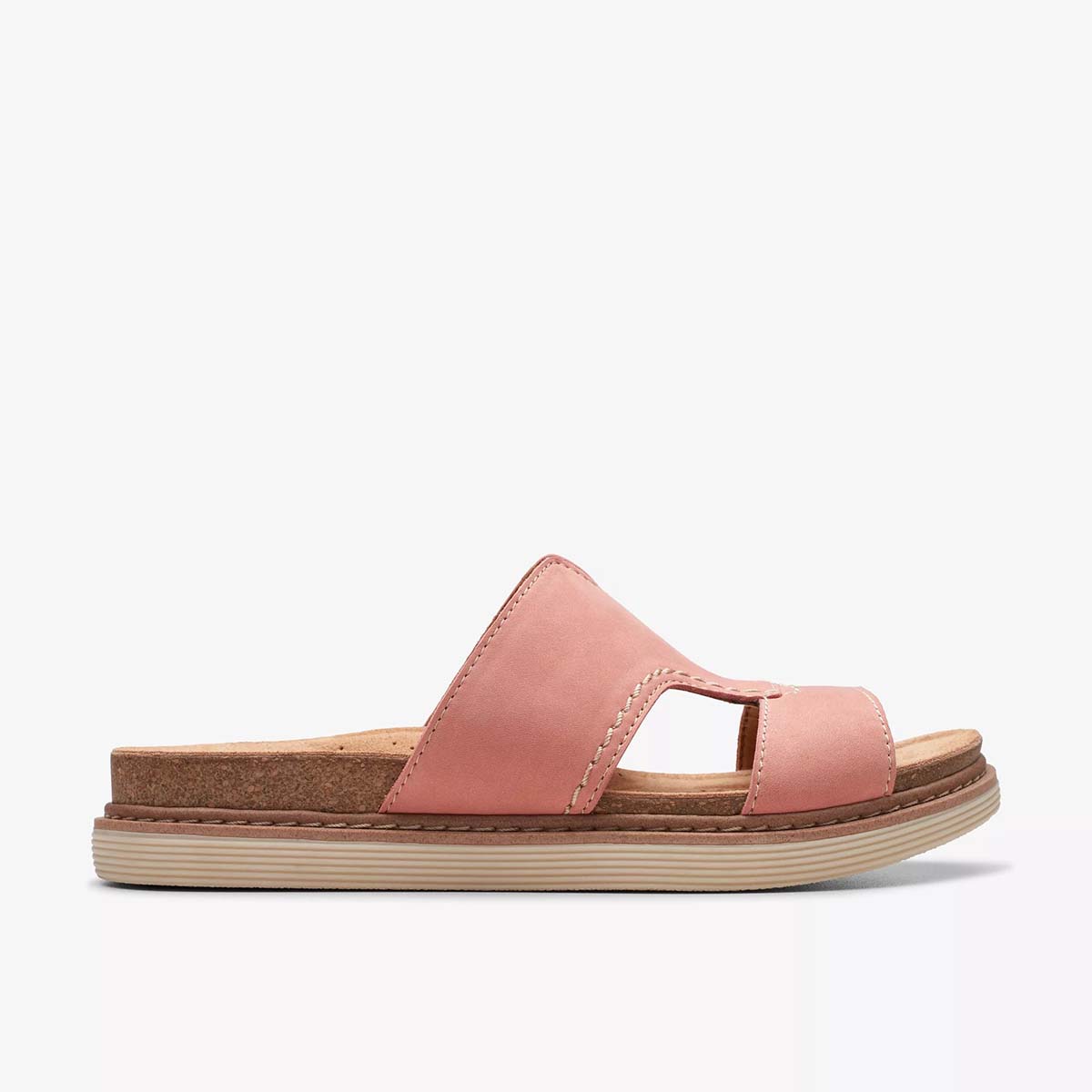 Clarks Women's Arwell Walk Peach Nubuck