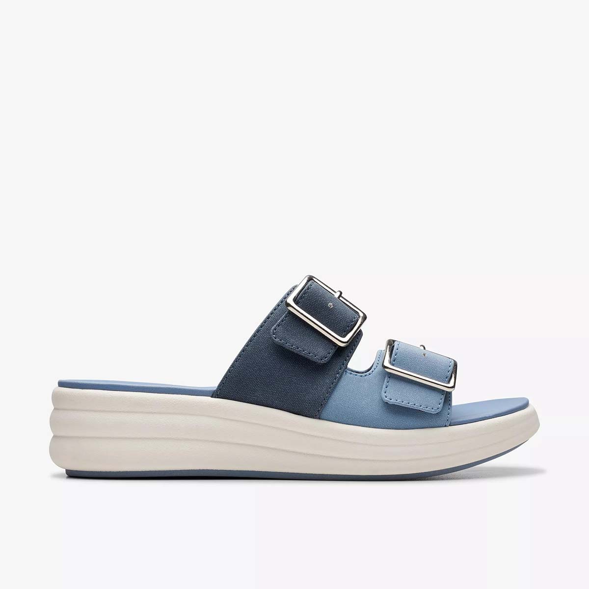 Clarks Women's Drift Buckle Denim Combination