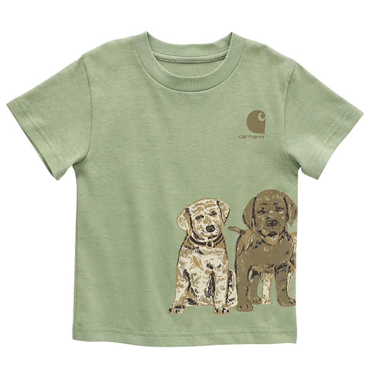 Carhartt Short Sleeve Puppy Wrap T-Shirt- Loden Frost